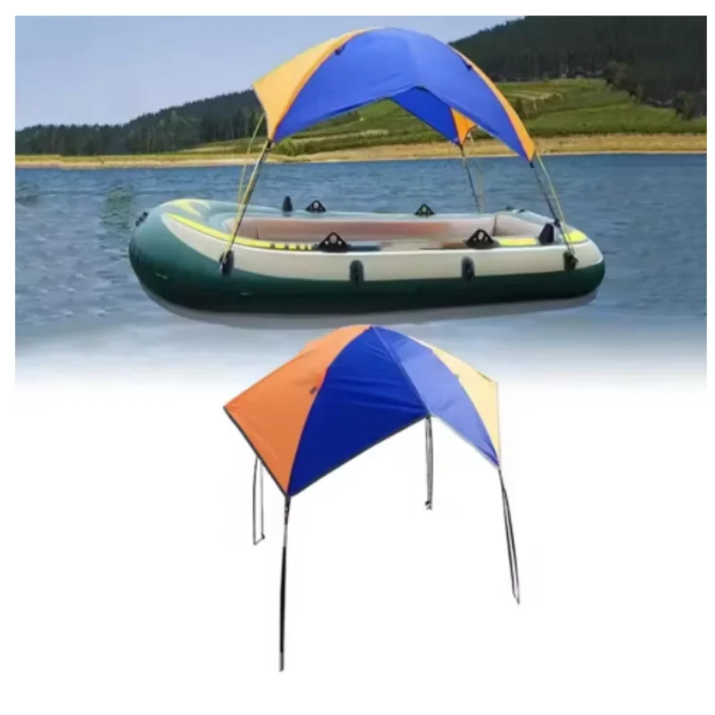 ISURE MARINE Kayak Sunshade, Inflatable Boat Folding Tent Windproof And Rainproof Sunscreen And Rainproof Shed