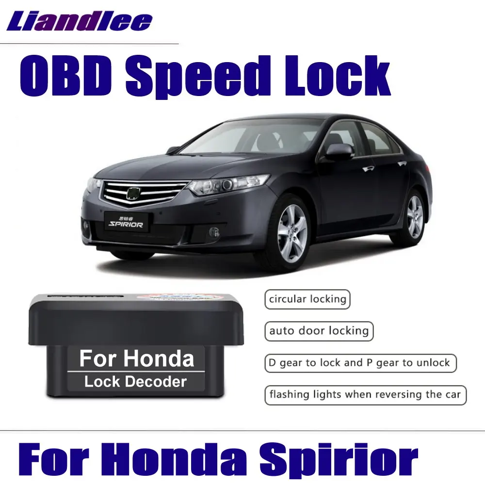 For Honda Spirior (CP2/CU2) 2009-2017 Car Auto Automatic Door Closer Speed Lock OBD Decoder Module Accessories