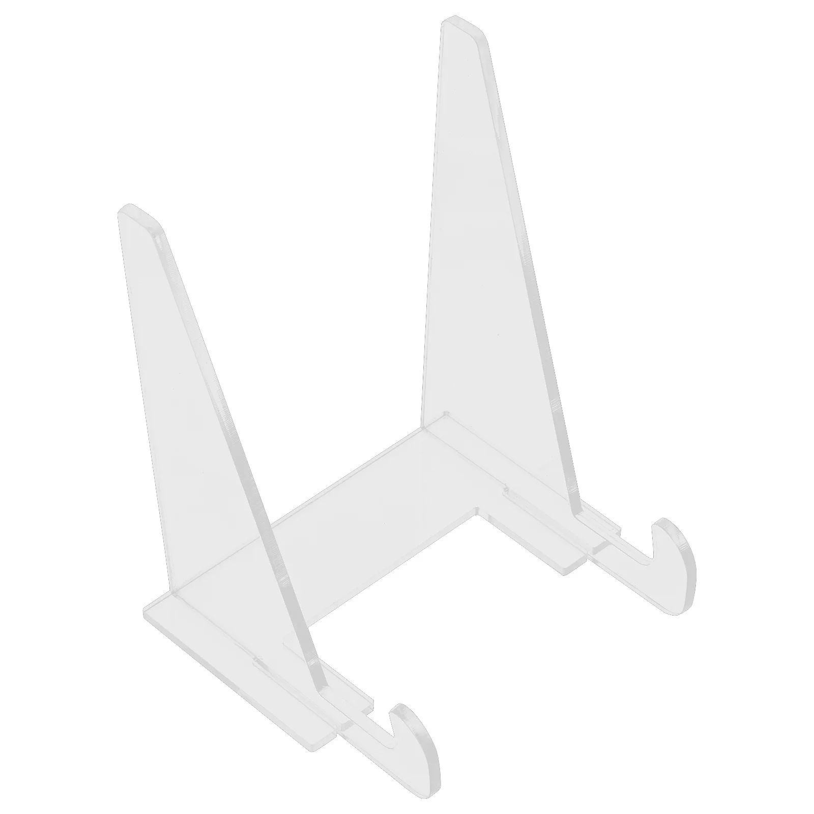 

Acrylic Picture Frame Holder Stand Sturdy Multi-Functional Plate Display for Books Photos Cards Decorative Plates Office Library