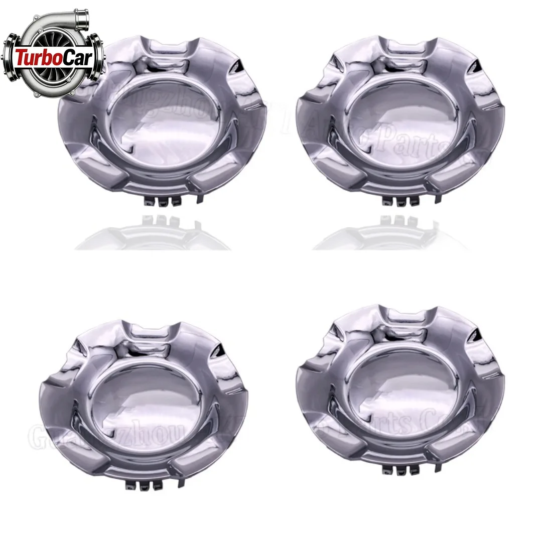 

For 2007-2014 Chevrolet Avalanche Tahoe Silverado 9597686 Wheel Center Hub Cap 4x Chrome Brushed 20" Wheel Hub Cover