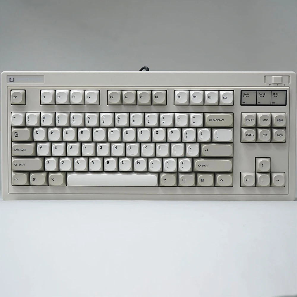 LUCKY-PBT styl minimalistyczny Retro 131 klawiszy/zestaw klawiszy profil MA klawiatura mechaniczna do gry MX Switch