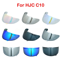 Motorcycle Helmet Visor Lens for HJC C10 Replace Anti-UV Anti-Scratch Dustproof Wind Shield Motorcycle Accessories