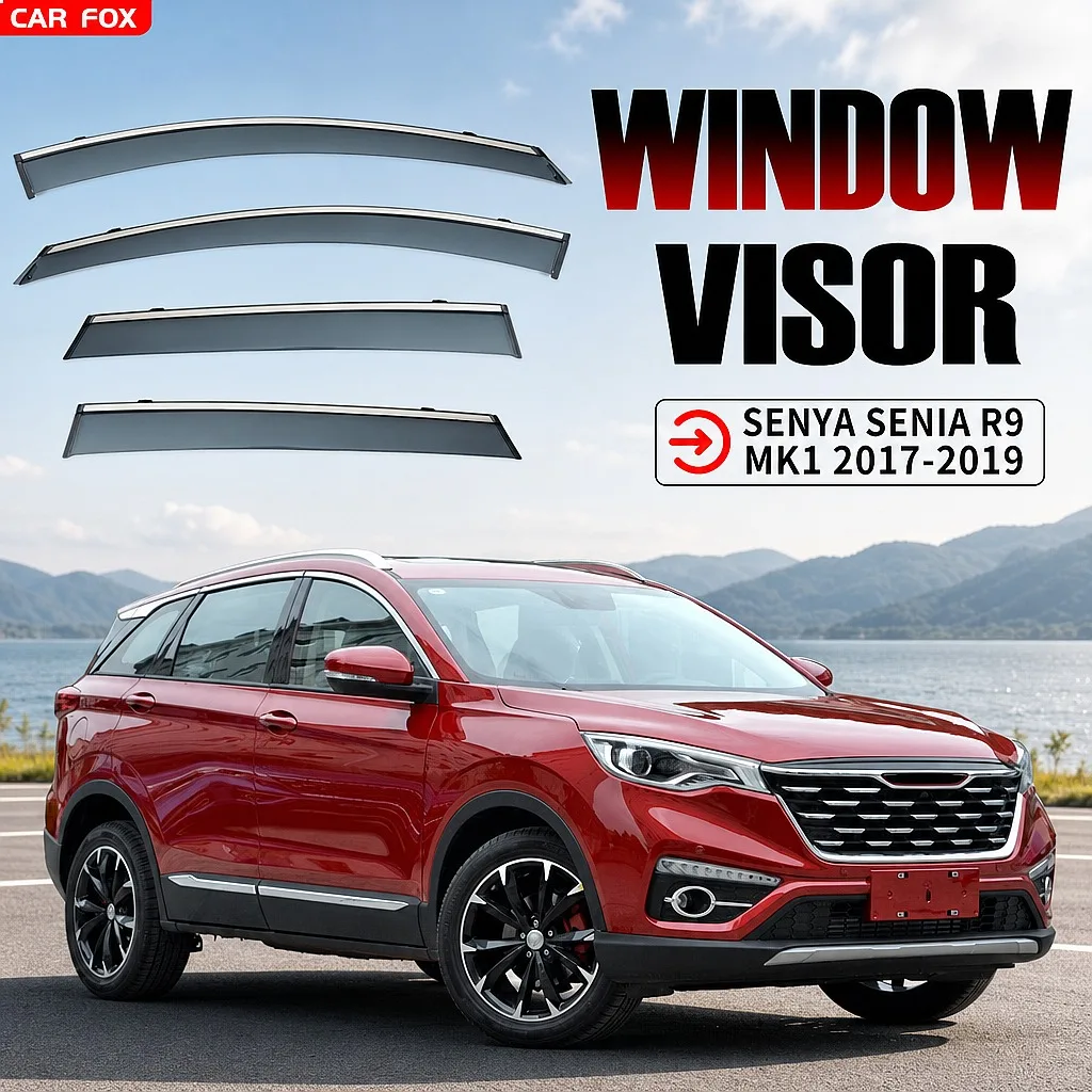 

For Senya Senia R9 2017-2019 Window Visor Rain Sun Shade Car Awning Auto Accessories Styling