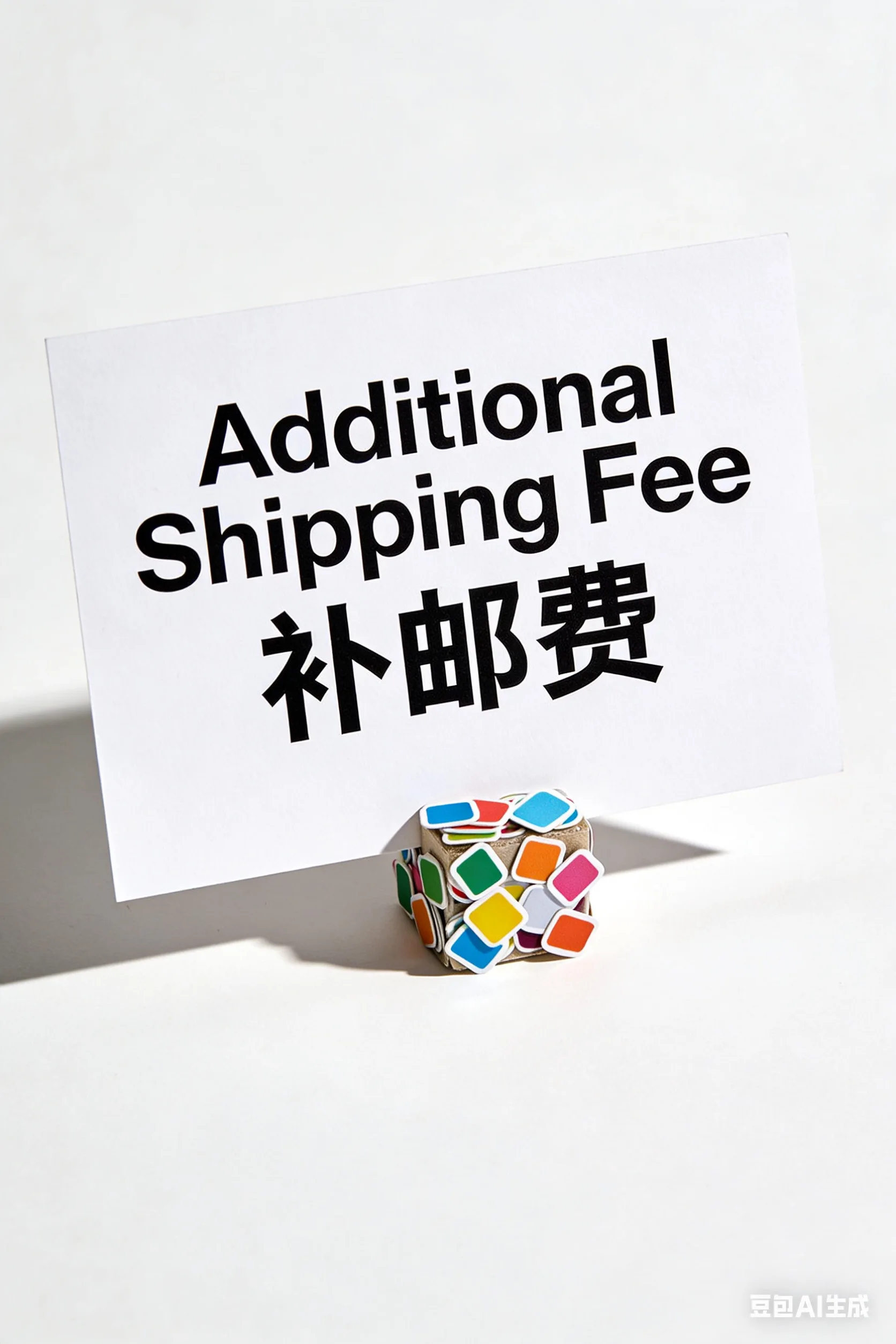 

Replenish shipping fee / Price difference