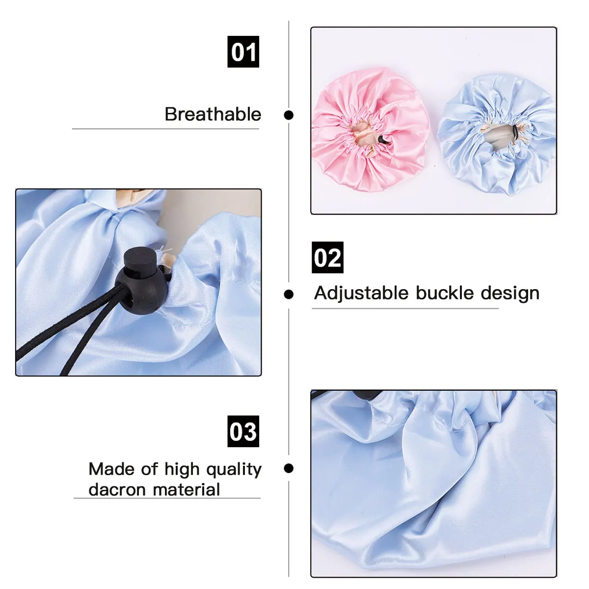 

Candy Haircare Hat Wide Brim Night Broadside Sleeping for Toddler Hats