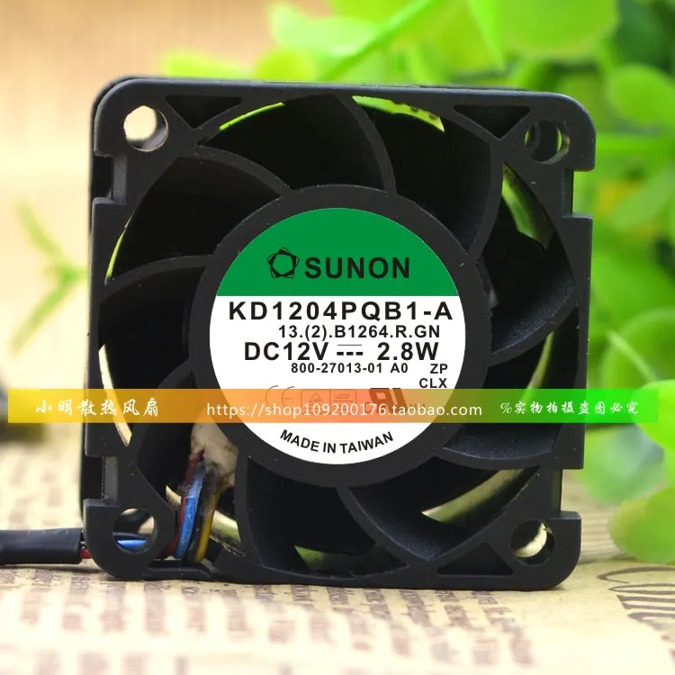 

НОВЫЙ ОРИГИНАЛЬНЫЙ KD1204PQB1-A 4 СМ 12 В 2,8 Вт 4028 40*40*28 мм ОХЛАЖДАЮЩИЙ ВЕНТИЛЯТОР