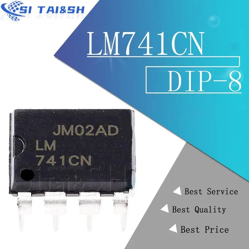 10 Uds LM741CN LM741 DIP-8 LM10CLN LM10CN LM567CN LM567 LM1881N LM833N LM833 LM709CN LM709 LM1458N LM1458 LM4562NA LM555CN LM555