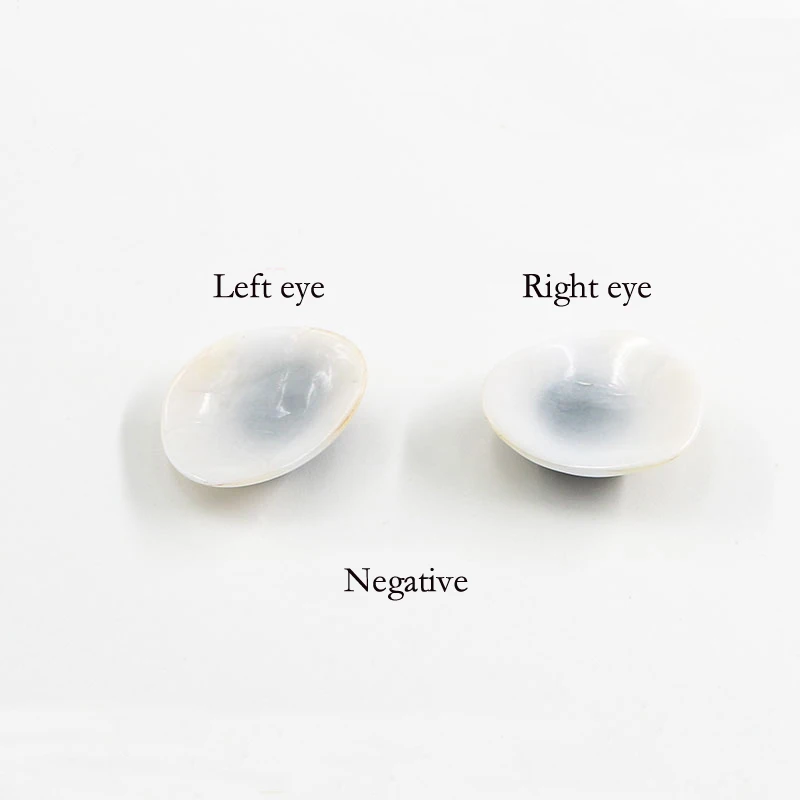 Imported high-molecular resin prosthetic eye piece atrophy, removal of ultra-thin fake eye deformity, eyeball shaping tool