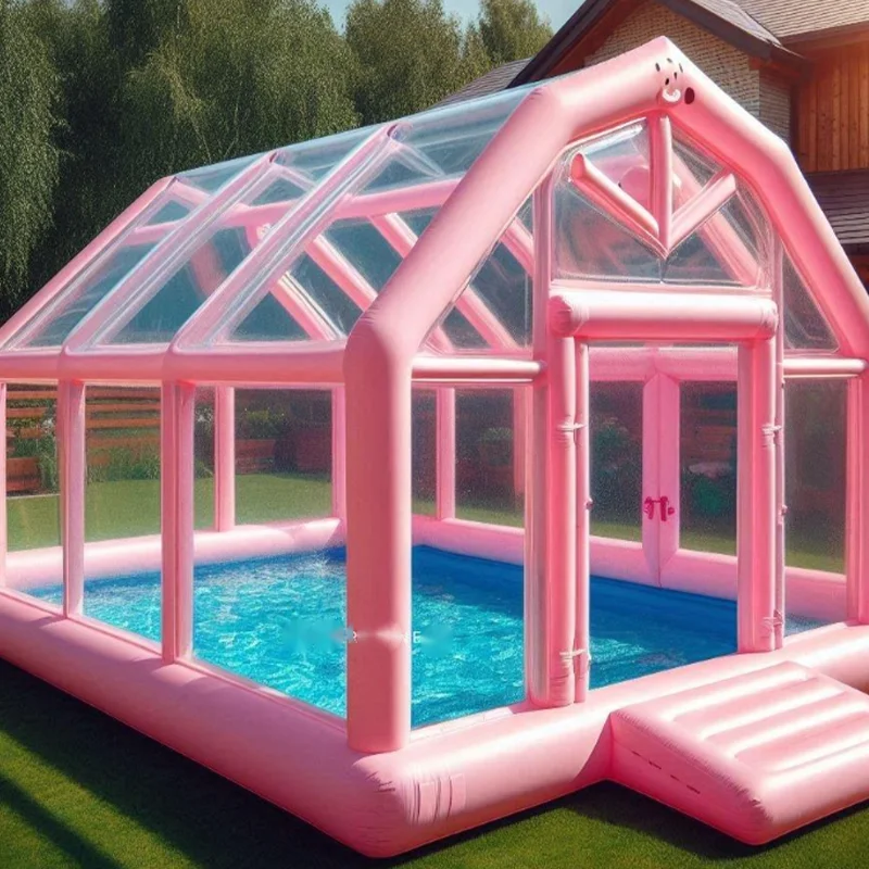 ized Commercial Inflatable Sofa Pools For Water Park Portable  With Tent For Backyard Party