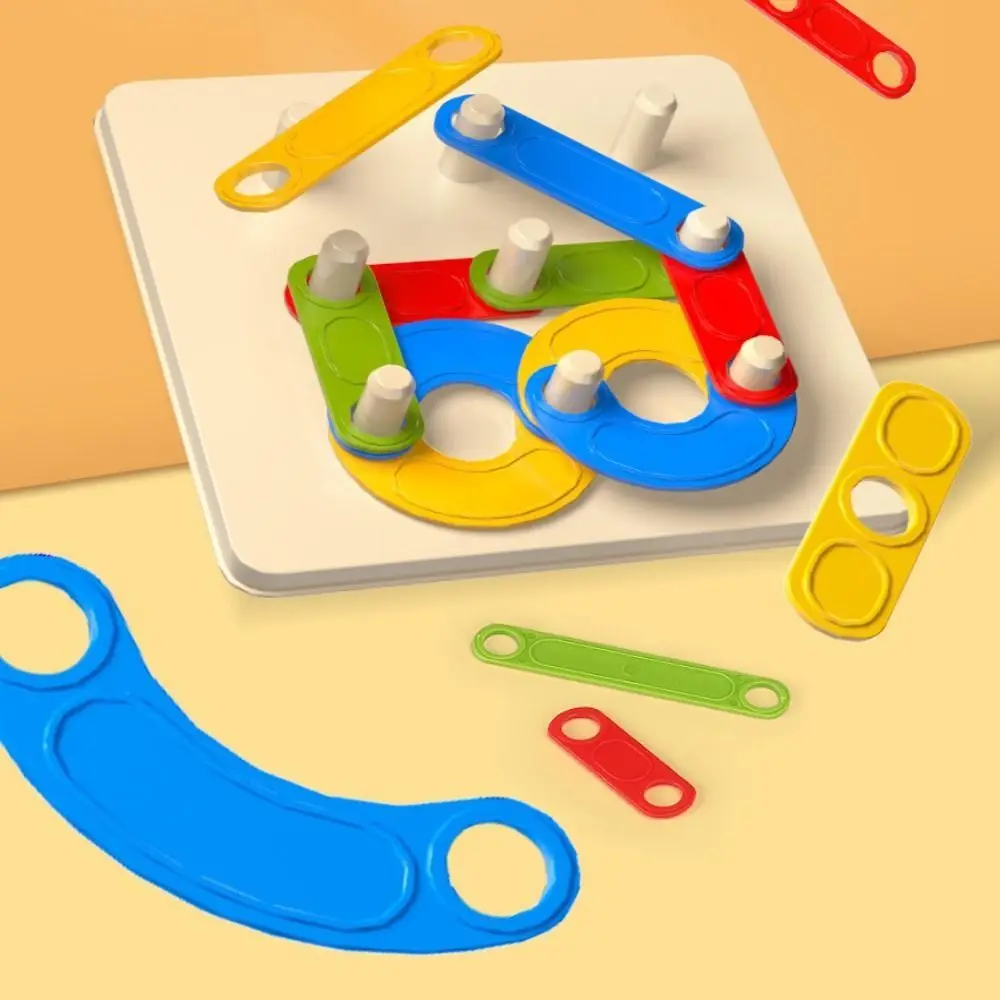 

Variable Shape Matching Column Toys DIY Handmade Toys Intelligence Puzzle Geometric Column Set 3D Puzzle Game Game Jigsaw Board