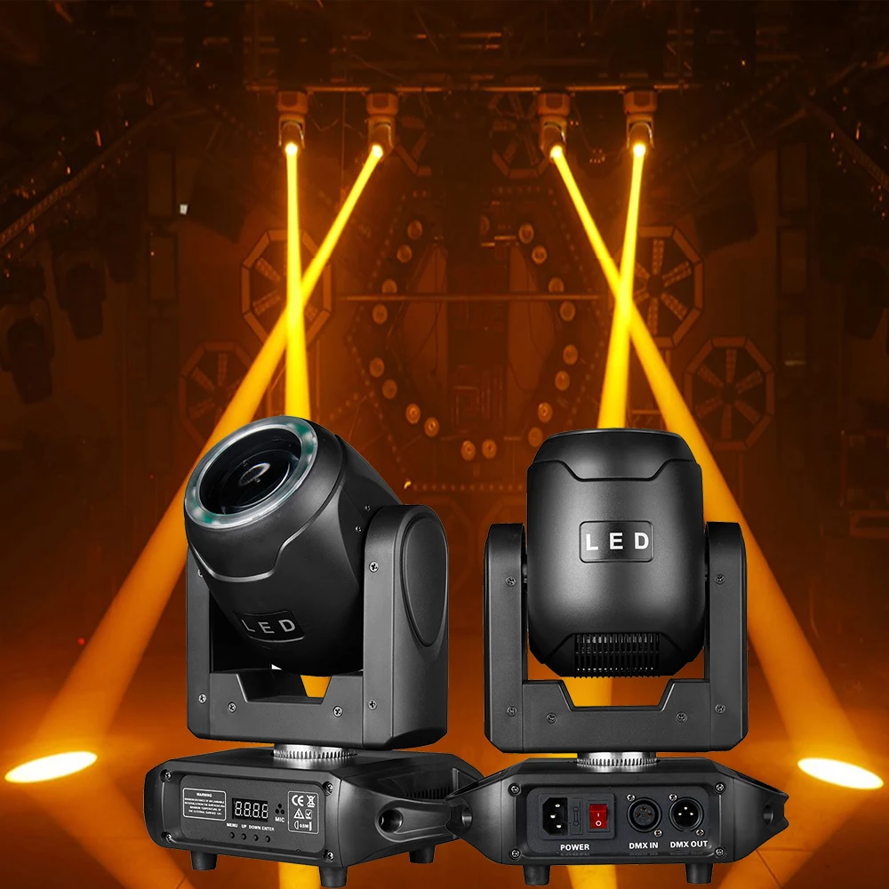 

DJ Led 100W Beam Moving Head Light Mini Led Stage Lighting Disco Party KTV Club Lamp