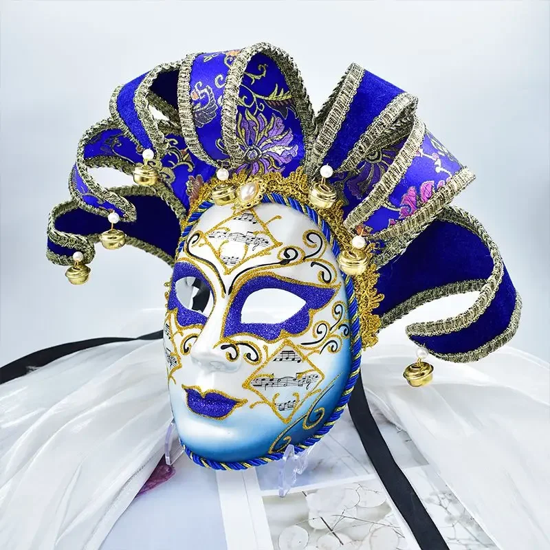 Karnawałowa piękna maska na bal przebierańców, rekwizyty dla dorosłych mężczyzn i kobiet