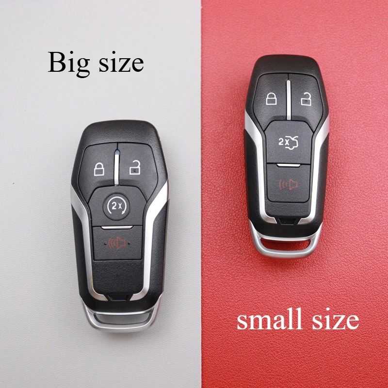 Car Key Fob Shell Case Housing for Ford Fusion Mustang Explorer Lincoln MKZ MKC  Edge Mondeo Kuka 2013 2014 2015 2016 2017