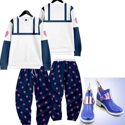 Adventure T-SHIRT Johnny Hoodie Joestar Boots Cosplay Costume Joe hooded Girl Men WOMEN Zipper Jacket Outfit