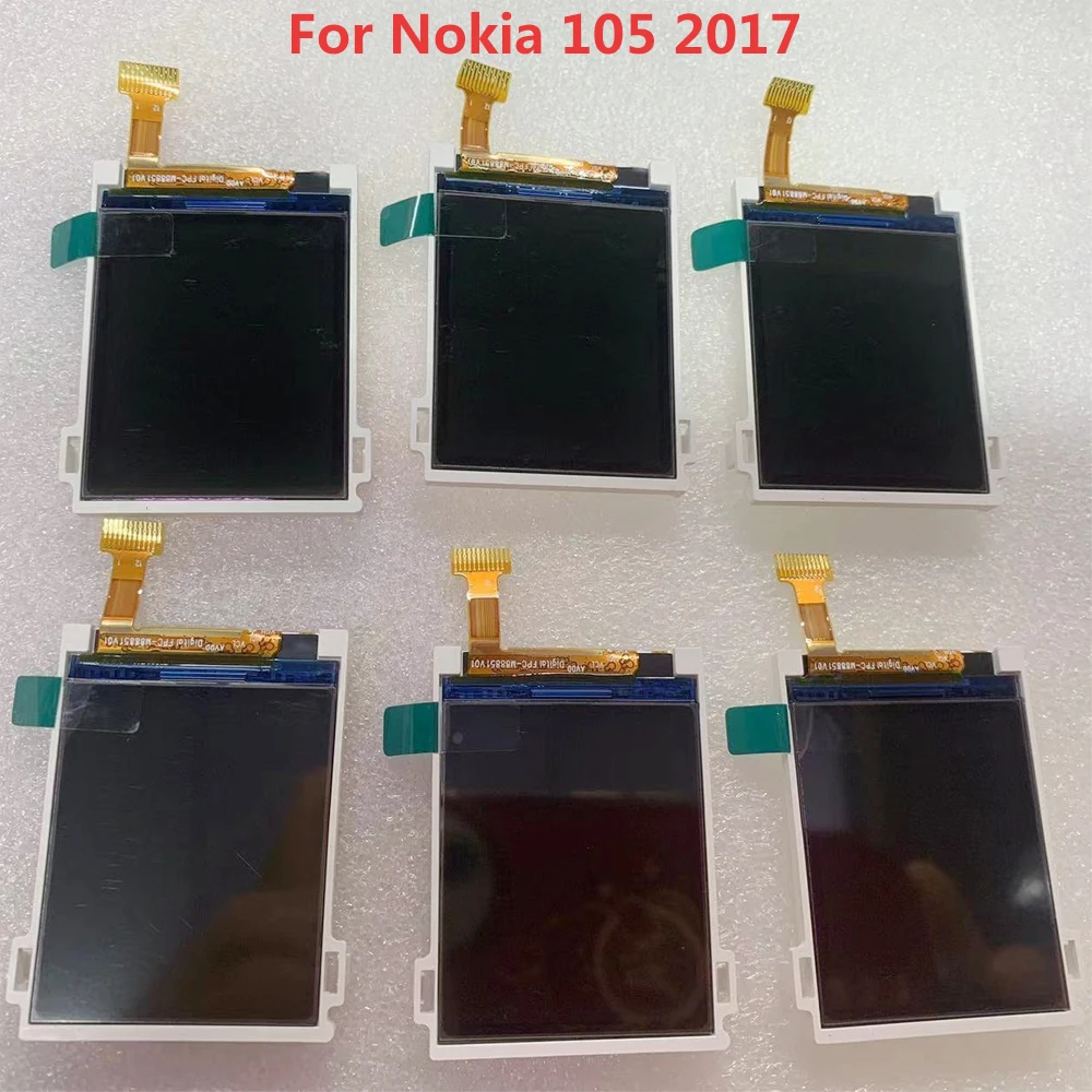 LCD Display Screen For Nokia 110 (4G) 215 4G 105 2017 LCD Display Repair Replacement Parts