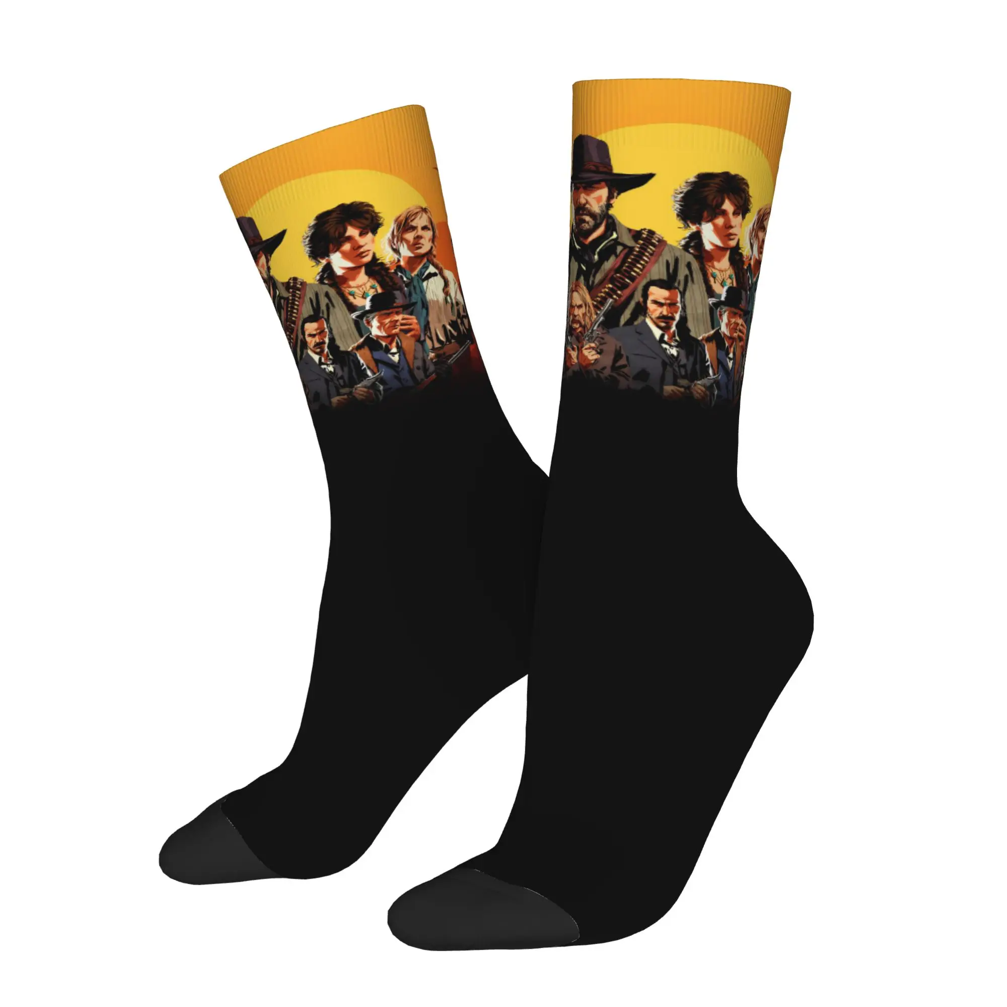 Fashion Male Men Socks Crazy Red Dead Redemption Sock  John Abigail Jack Arthur Sport Women Sock Spring Summer Autumn Winter