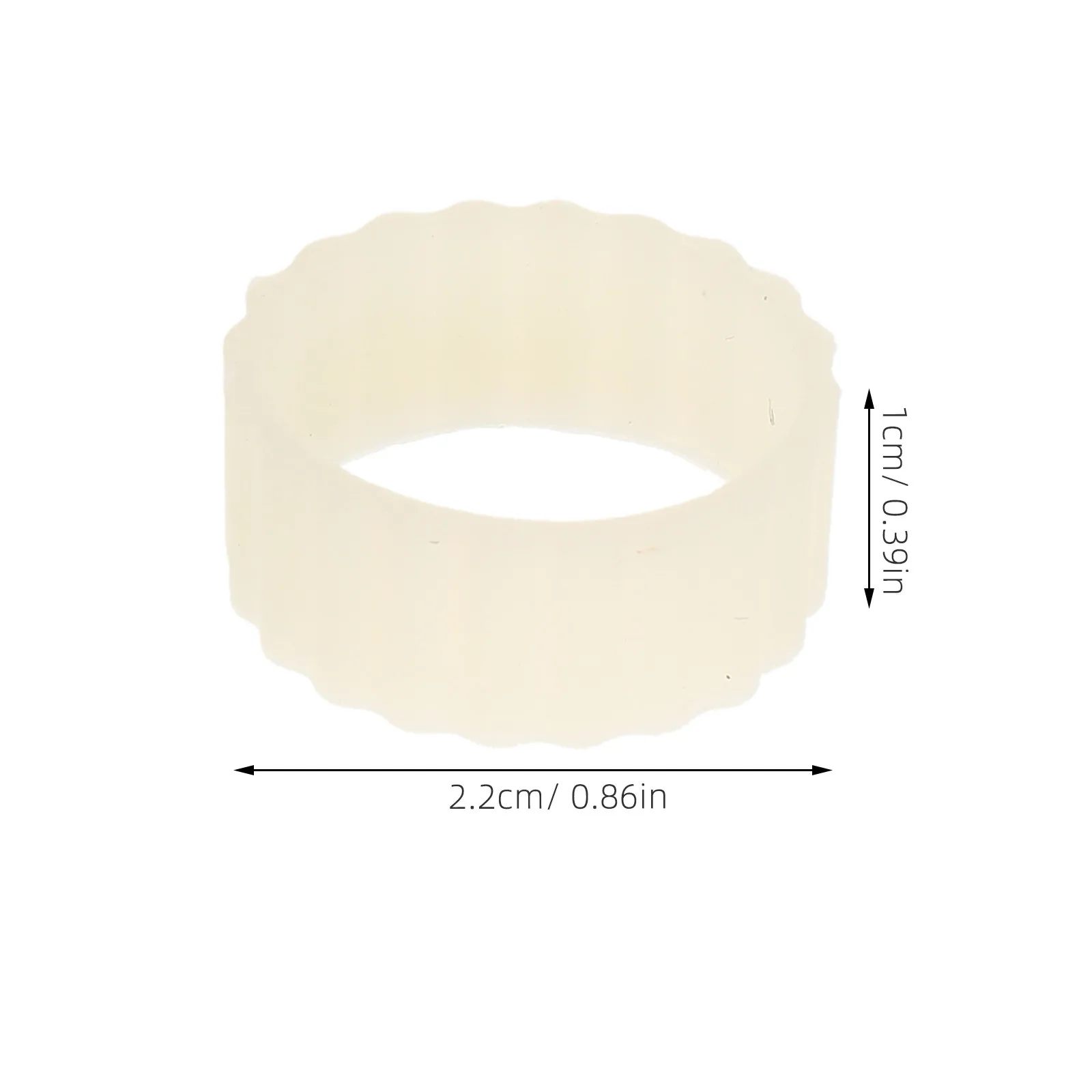8Pcs Silicone Drip Guard Rings Taper Holder Stabilizer Non Slip Gripper Adapter for Wedding Home Decor