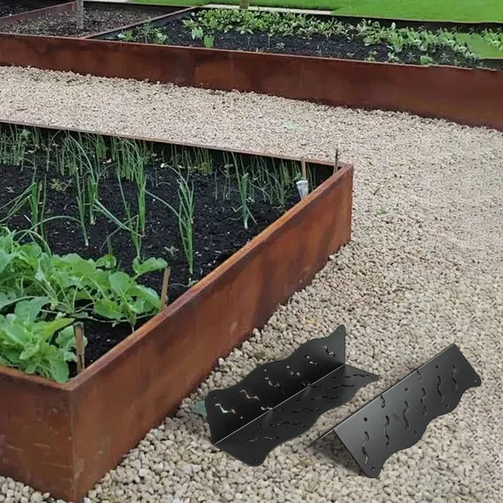 Easy Assembly Brackets Raised Garden Bed Bracket DIY Project Corner Brackets Fitting Multi-Functional Application