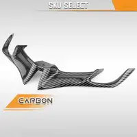 NUEVO Alerón Delantero de Fibra de Carbono para Motocicleta, Cubierta de Alerón, Embellecedor para YAMAHA R15 V3 2017-2021, Aleta de Tiburón, Accesorios para Moto