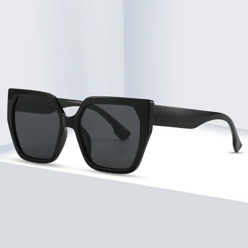 Vintage Square Fishing Sunglasses Men Women Retro Brand Black Sun Glasses Unisex Ins Popular Shades Women Eyewear UV400