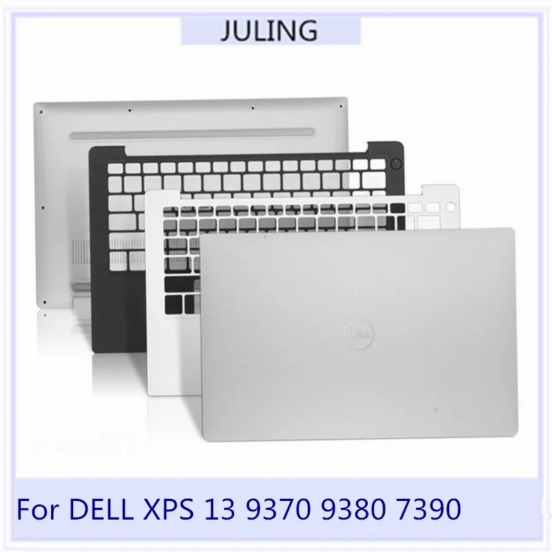 

For DELL XPS 13 9370 9380 7390 Laptop TopCase LCD Back Cover Palmrest Keyboard Bezel Upper Housing Bottom Case 98%NEW