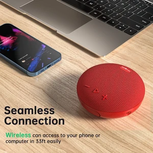 Wisetiger-Mini Bluetooth-Lautsprecher mit niedrigem tragbarem Außenlautsprecher, wasserdichtem IPX7, drahtloser Stereo-Surround, BT 5.0 10 Hauptverkaufsbox Bluetooth Anvox - №3