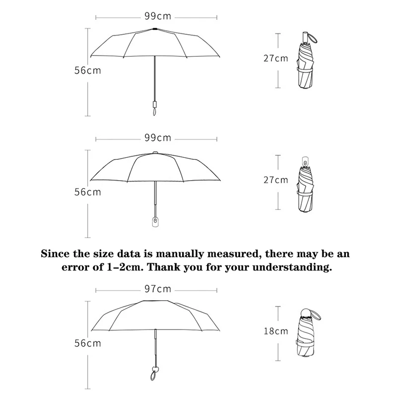 Folding Sunshade Umbrella,Little floral women\'s umbrella,Wind and Rain Resistance,UV,Automatic,Manual,Mini Umbrella