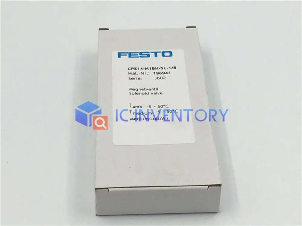 festo brand novidades valvula selenoide cpe14 m1bh5l1 196941 1pc 01