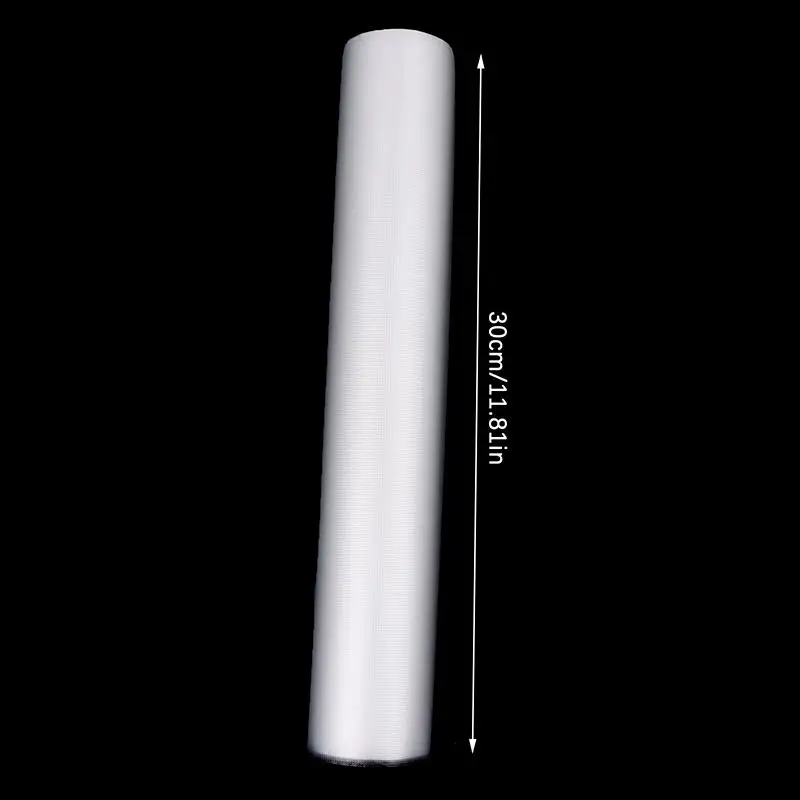 1Pc Machine Embroidery Stabilizer Water Soluble Embroidery Topping Film 11.8in*10 Yd Roll Wash Away Embroidery Stabilizer‘
