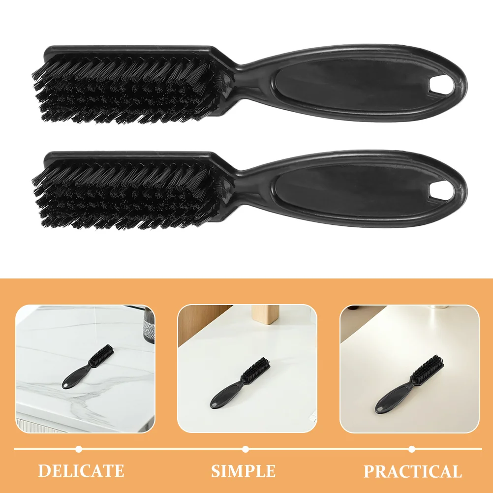 4 قطع من فرشاة تنظيف ماكينة الحلاقة من النايلون الناعم لقص شعر الرقبة والكتف وإزالة بقايا الشعر أداة تشذيب الصالون الاحترافية