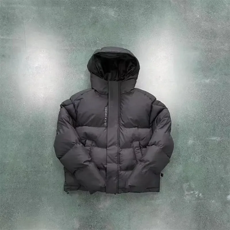 

Men's Winter Hoodie Down Jacket Letters Men's Winter White Down Trend Jacket High Quality Outdoor Coat