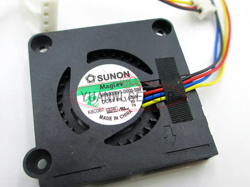 1PC SUNON MF40070V1-D000-S99 4-wire 5V 1.65W Cooling Fan New