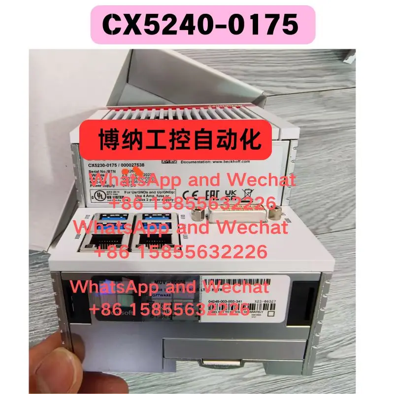 New and used CX5240-0175 PLC controller Functional test OK Fast Shipping