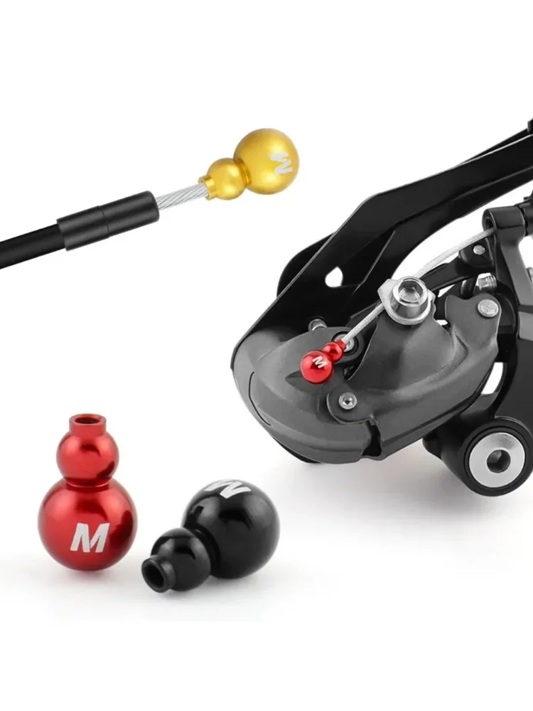 AliExpress 4pcs Bike Cable End Caps Brake Shift Cable Alloy End Crimps MTB Shifter Wire End Cap Bicycle Protection Accessories