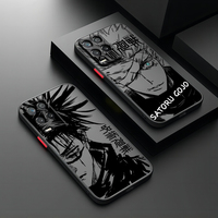 Jujutsu Kaisen Anime For Realme Q3T Q3S Q5 GT Neo 3T 2 Narzo 50i 50A 20A 10A X50 X3 Pro Frosted Translucent Phone Case