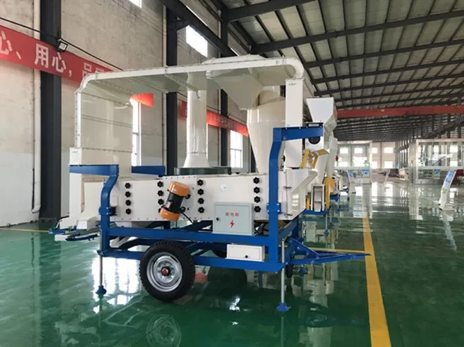 Yellow Split Peas Pulse Cleaning Machine Mung Bean Cleaner Chickpea Kidney Bean Grading Machine