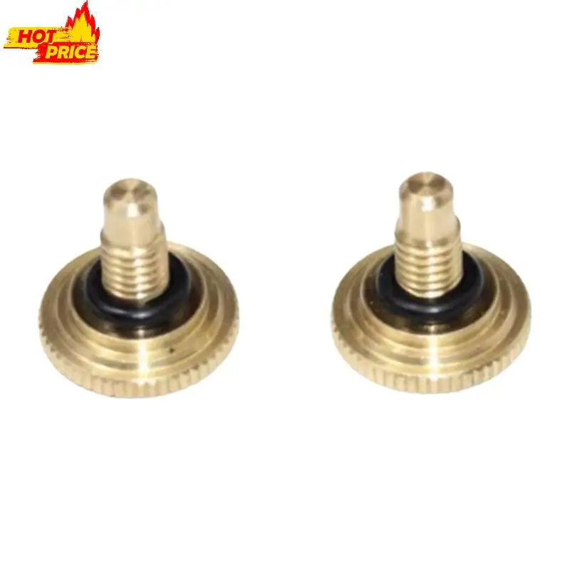 مسمار إطلاق هواء مبرد معدني ممتاز، سهل التركيب، برغي تطهير سائل تبريد المحرك مصمم خصيصًا لـ 2 #4