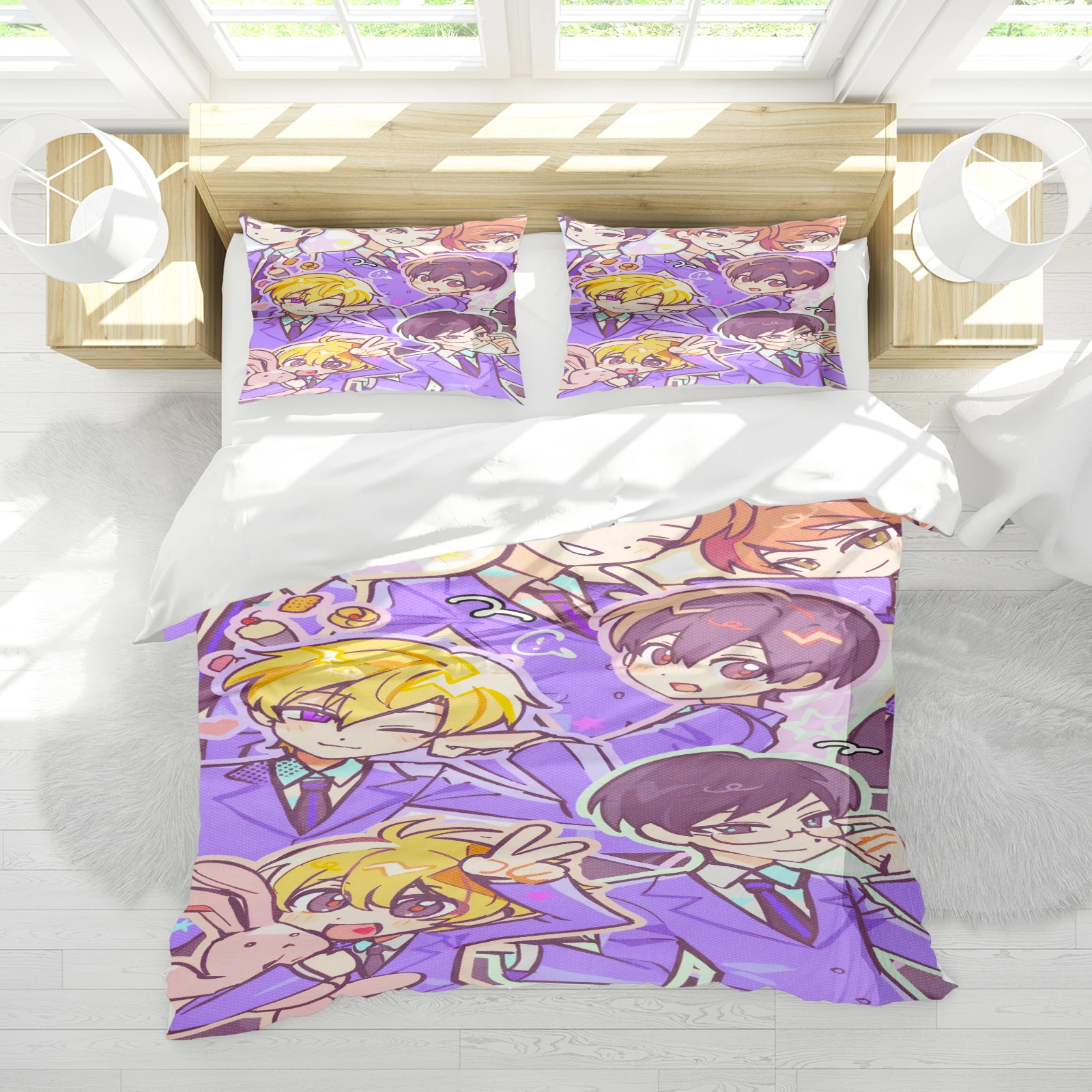 ouran-host-club-duvet-cover-cartoon-full-cute-children's-bedroom-100-polyester-adult-gift-2-3pcs-bedding-set