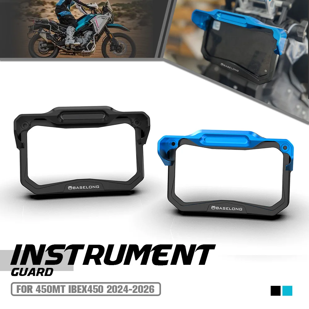 

Meter Frame Cover Screen Glare Shield Guard For CFMOTO 450MT Ibex450 2024-2025-2026 Motorcycle Accessorie With Sun Visor 450 MT