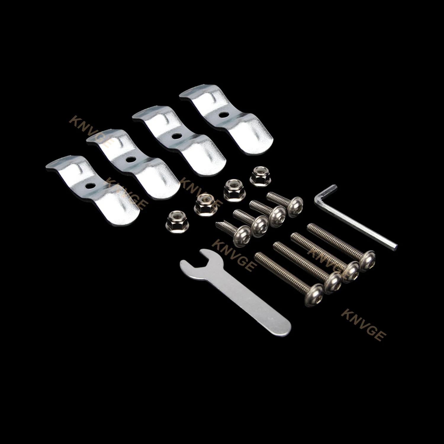 

Universal Motorcycle 28L-100L Tail Top Box Trunk Luggage Case Screw Spacers Bolts Set Bottom Base Plate Mounting Bracket Hook