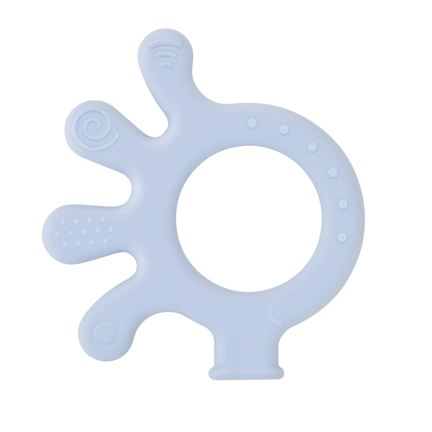 Blue color teether octopus