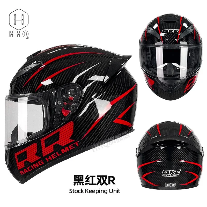 Full Face Motorcycle Helmet for Men And Women Bluetooth Integrated Anti-Fog Full Coverage Comfortable Pad New Motorcycle Helmet