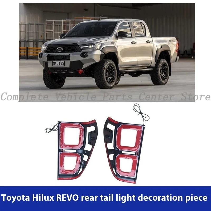 

High Quality For Hilux Revo Body Trim Rear Tail Light Frame Rear Door Accessories Upgrade