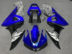 オートバイ用フェアリングキット,オートバイ用ボディキットYZF-R6 2003 2004,yzf600 03 04 05,黒,青,白