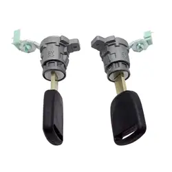 Door Lock Cylinder Set with 2 Keys Fit for Honda Civic 2003-2005 Motors