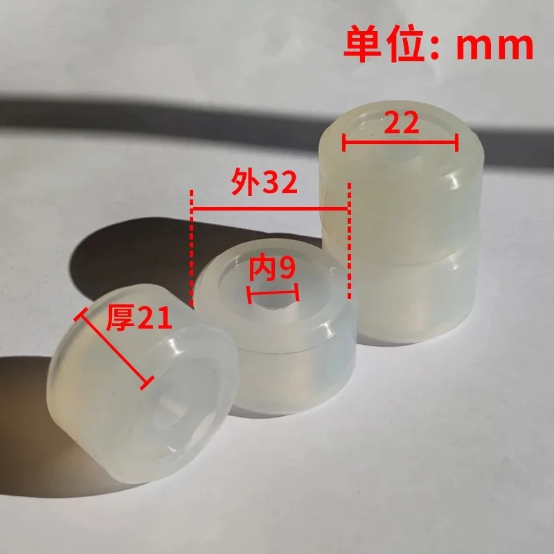 Wear Resistant Silicone Rubber Wheel Pad Anti Slip Capping Roller For Automatic Capping Machine Parts
