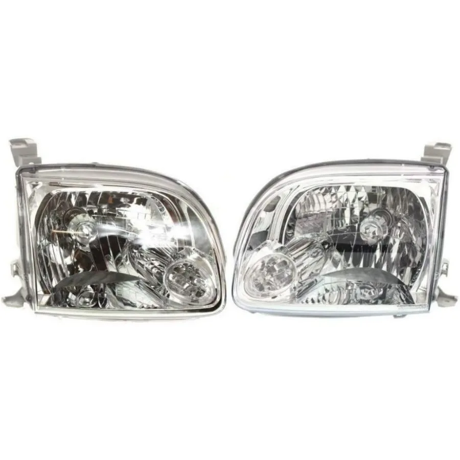 

For Toyota Tundra 2005 2006 Headlight Assembly Regular Cab,Access Cab Pair Driver and Passenger Side DOT Certified TO2502166 + T
