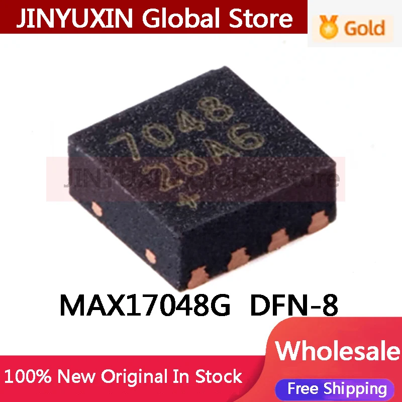 2Pcs MAX17048G+T10 DFN-8  MAX17048G MAX17048 Chip IC Whokesale