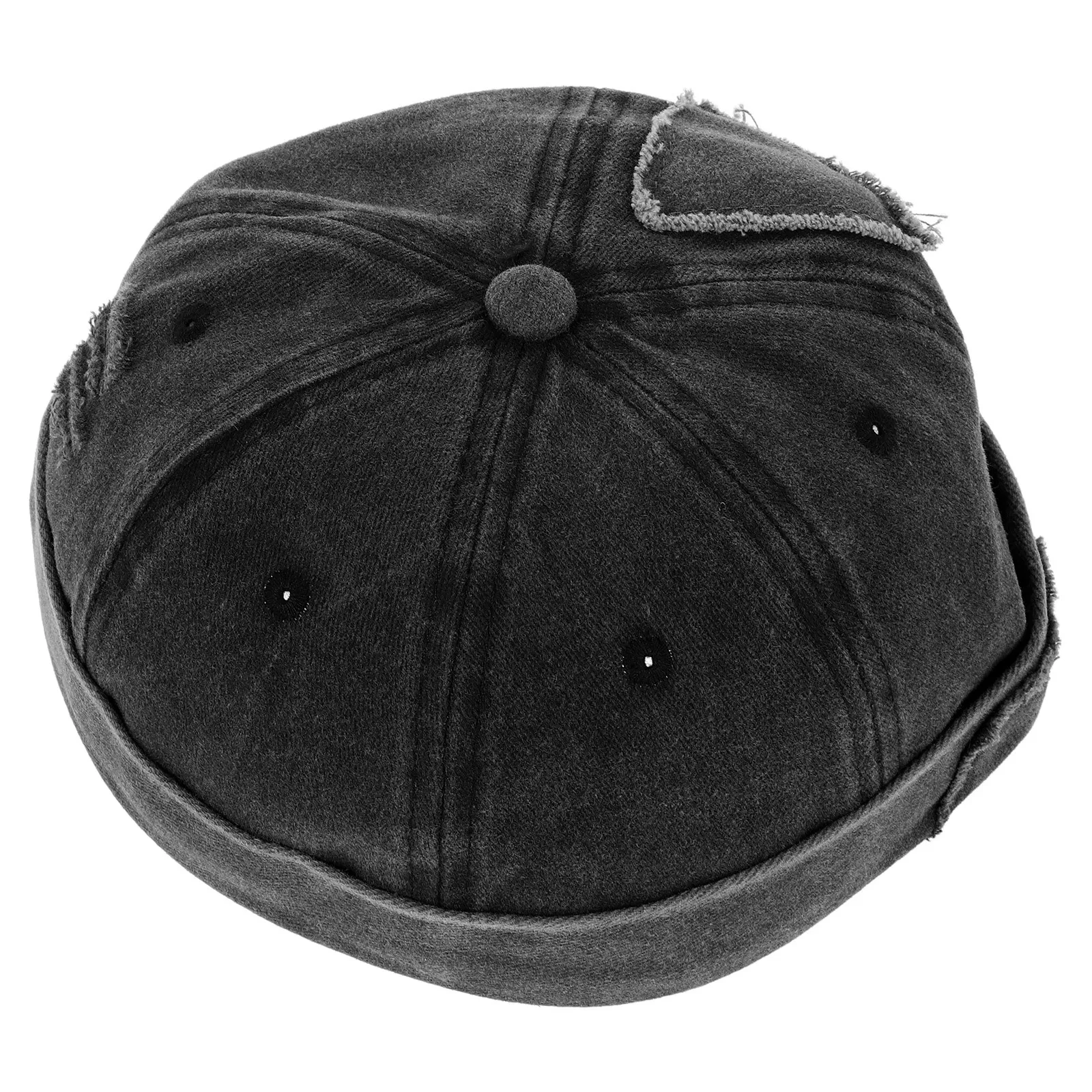 

Brimless Cap Men Washed Cotton Vintage Sailor Hat Classic Retro Fisherman Beanie Outdoor Cooling Hat Cap for Men