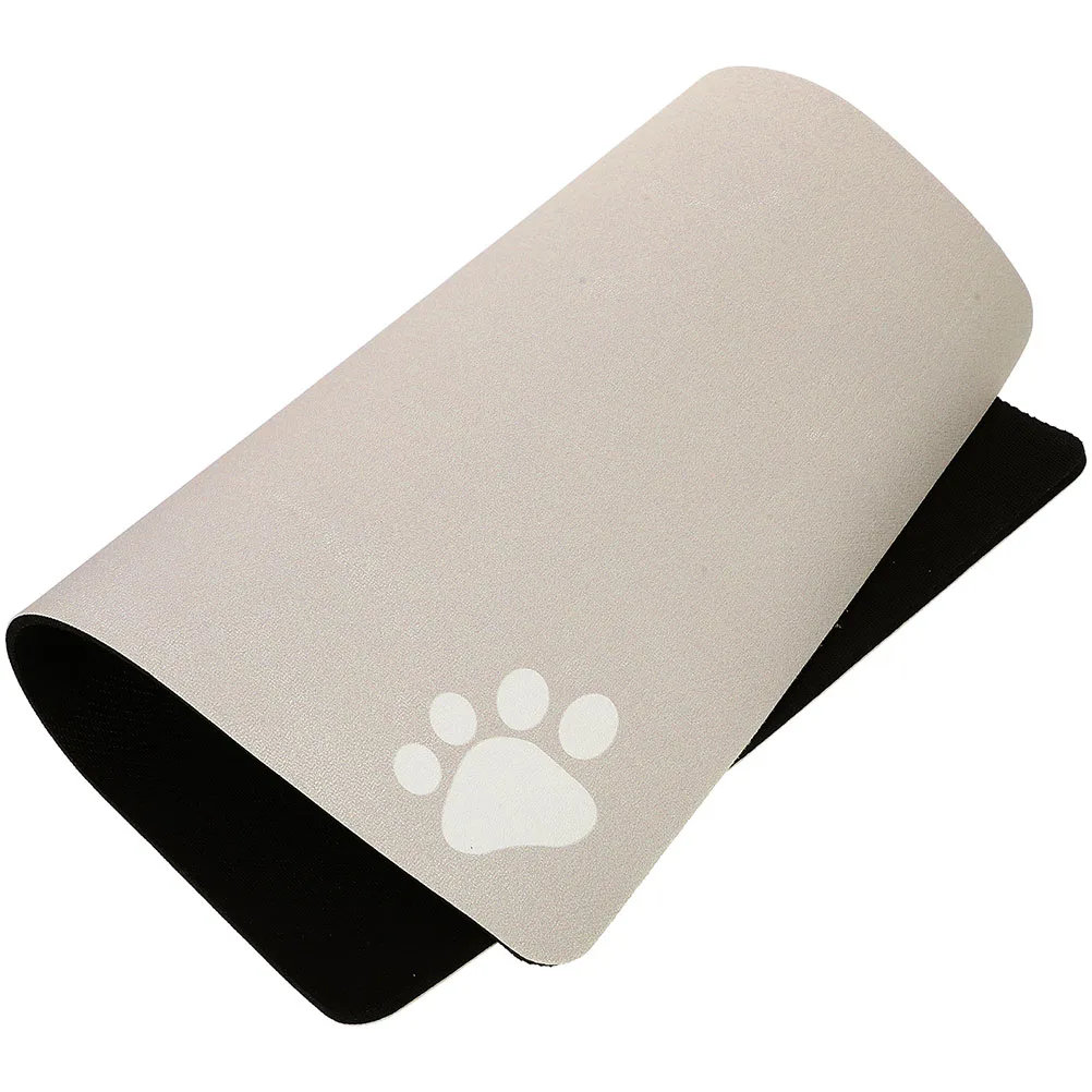 

Cat and Dog Food Water Absorption Feeding Pad Pet Pads Mud Water-absorbing Mat